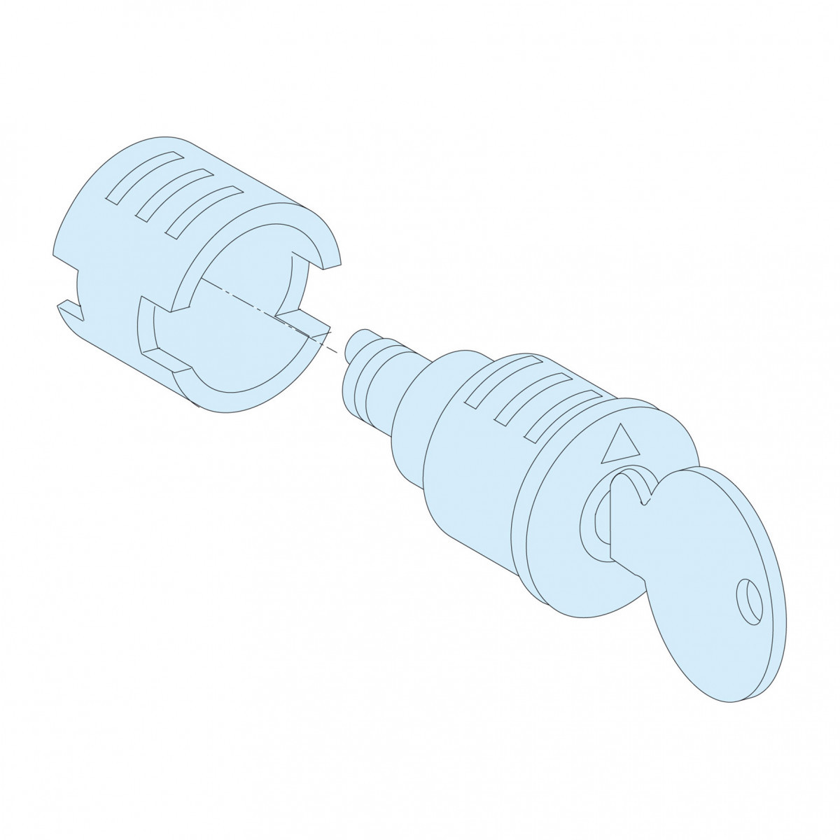 Schneider Electric PrismaSeT Cilinderslot Ronis + 2 sleutels N31242