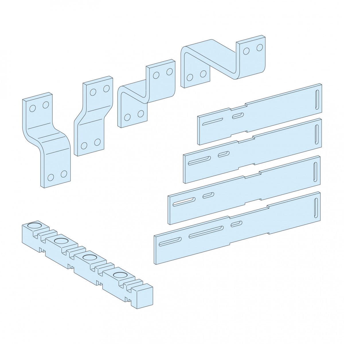 Schneider Electric PrismaSeT Linergy Lgye aansl. ins800/1600 4P