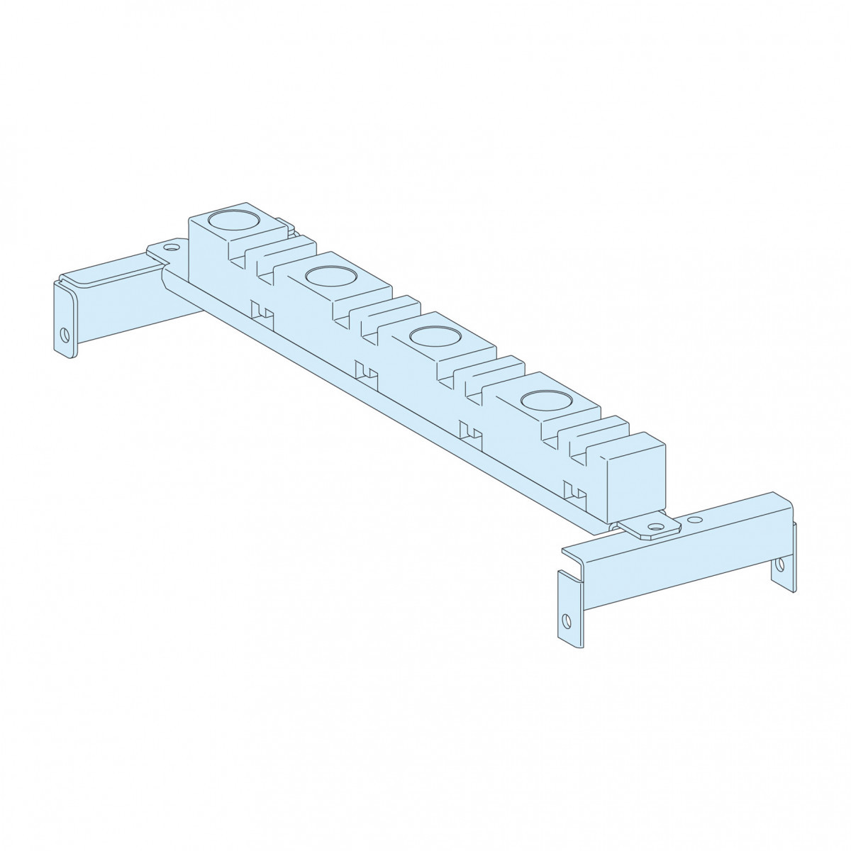 Schneider Electric PrismaSeT Linergy Lgye/BS railst. onderz. 5/10MM