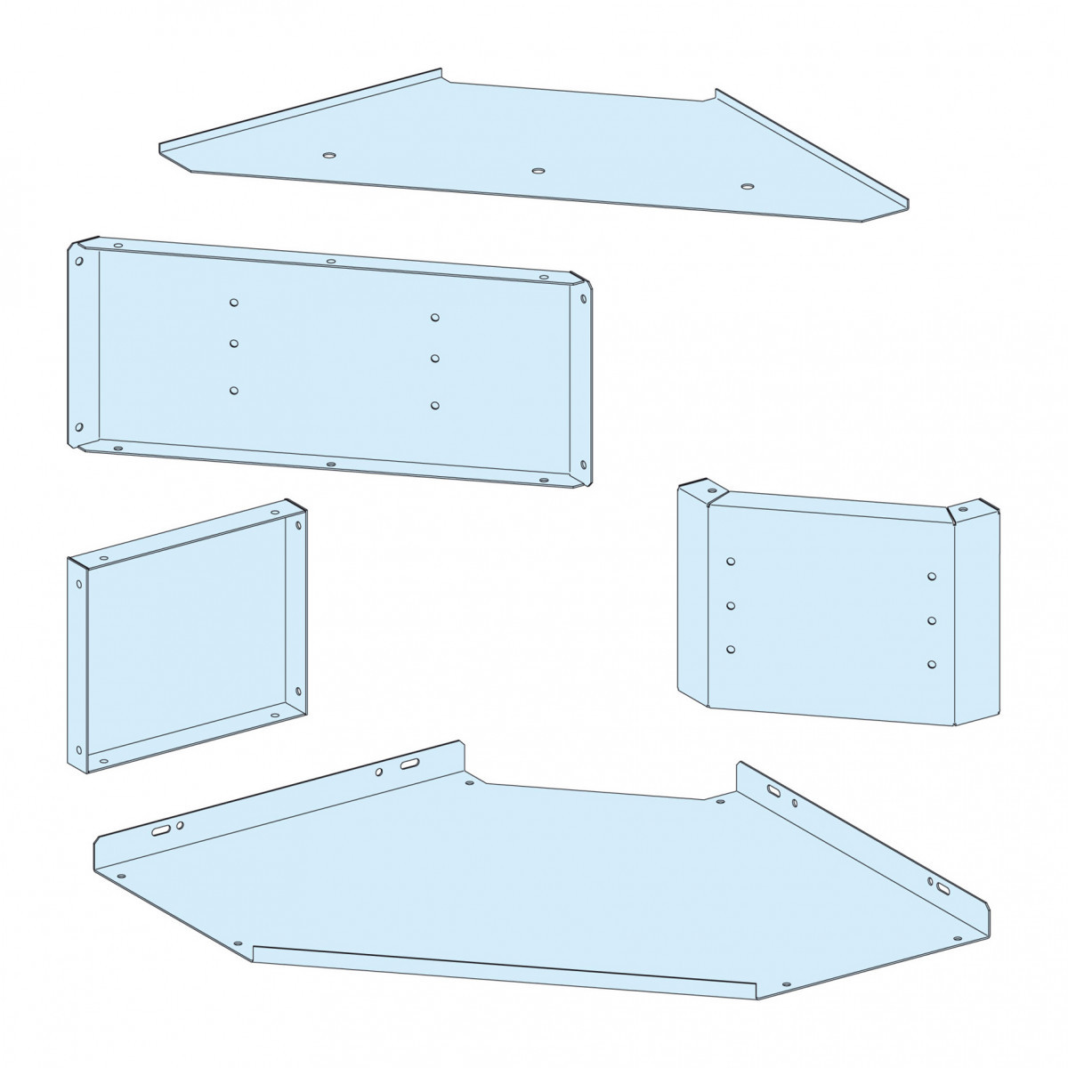 Schneider Electric PrismaSeT Linergy Lgye hoekset ip30