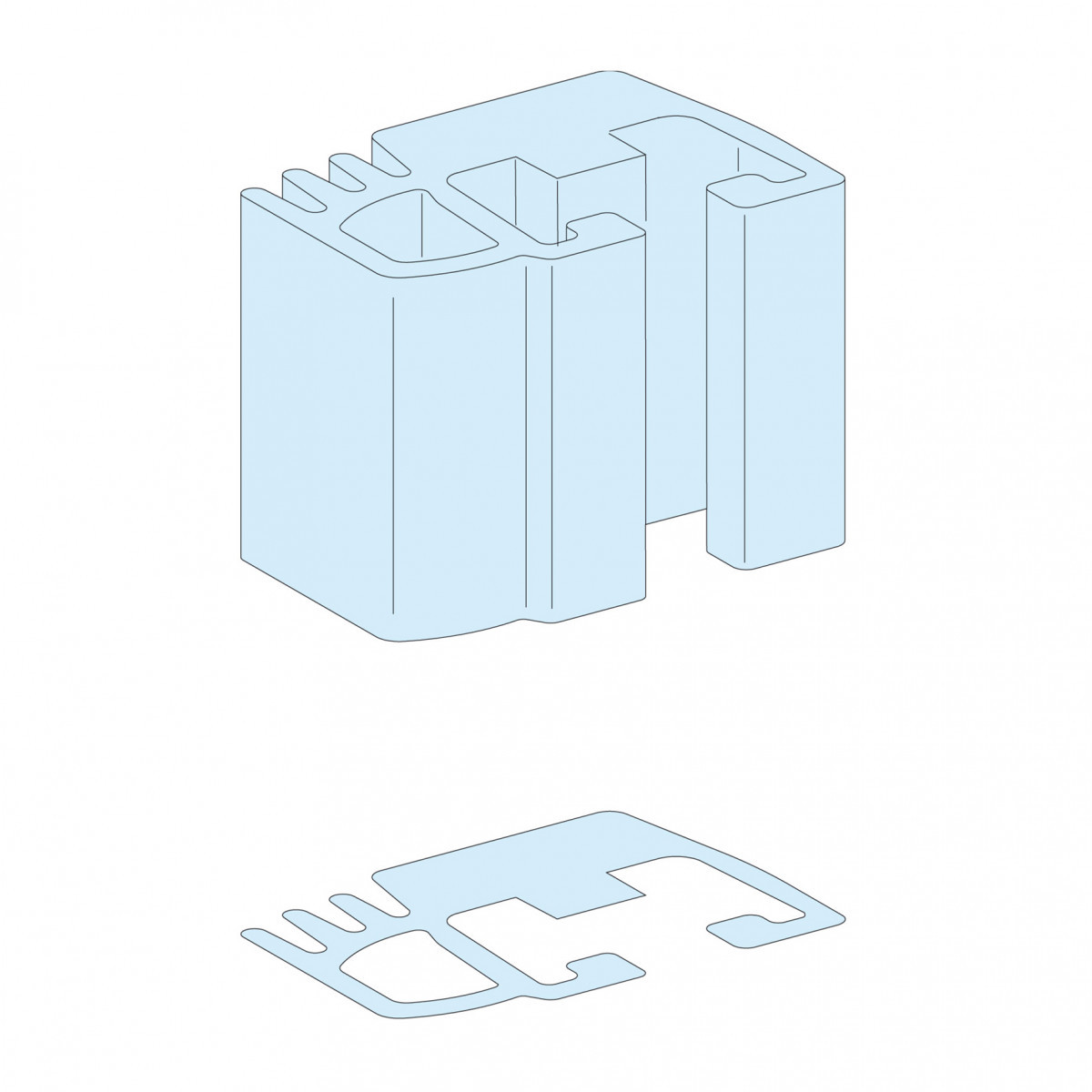 Schneider Electric PrismaSeT Linergy Lgye profiel VT. 1250a