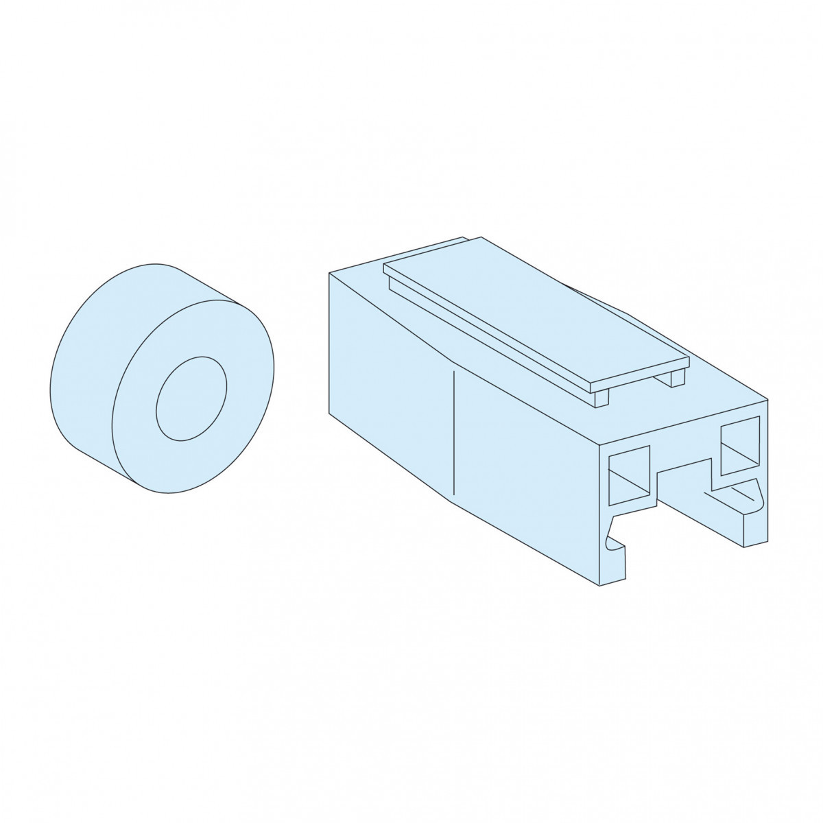 Schneider Electric PrismaSeT Multiclip Verb RST acht 200a (1ST=4)
