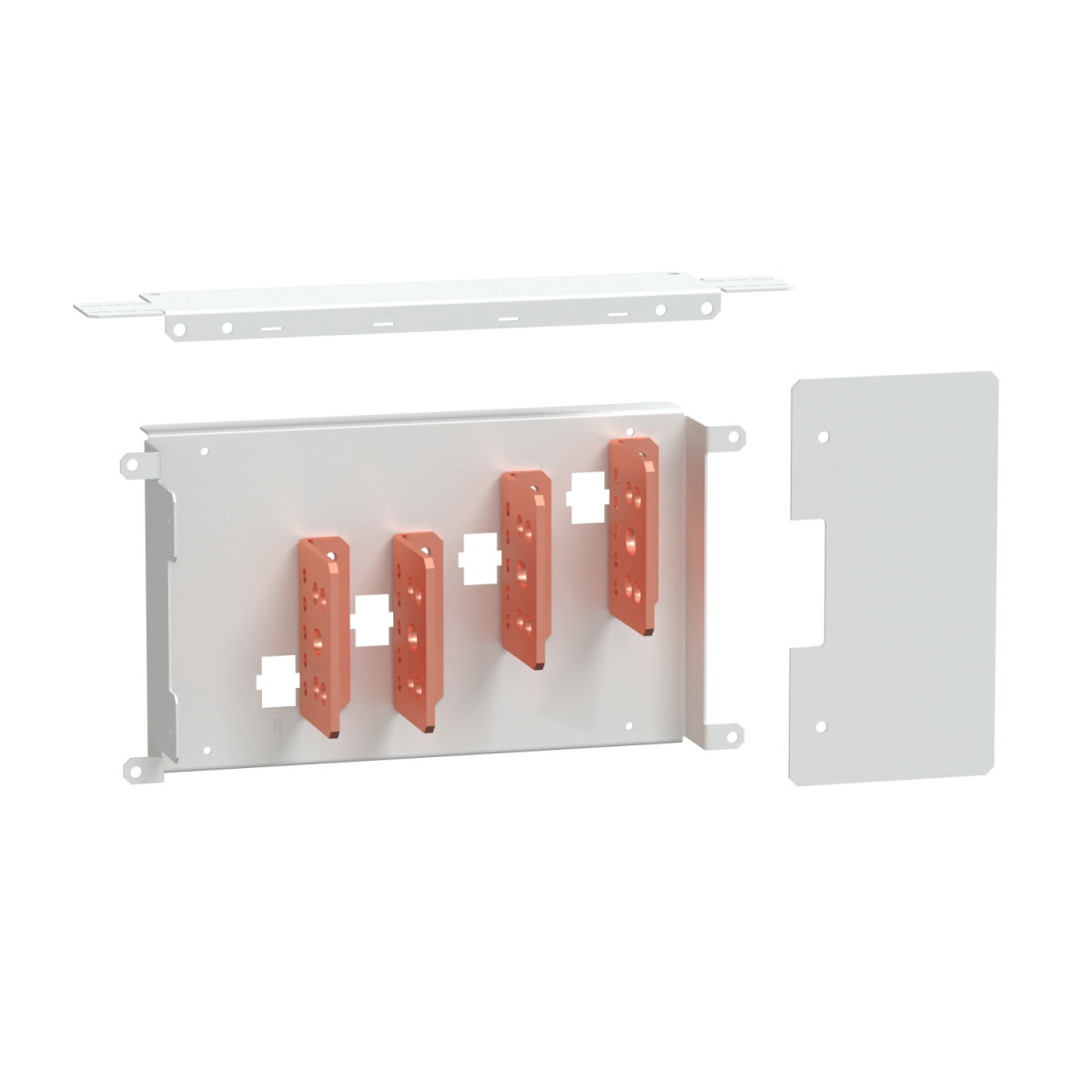 Schneider Electric PrismaSeT Overdracht Stuk zondaansluiting 4P 630a