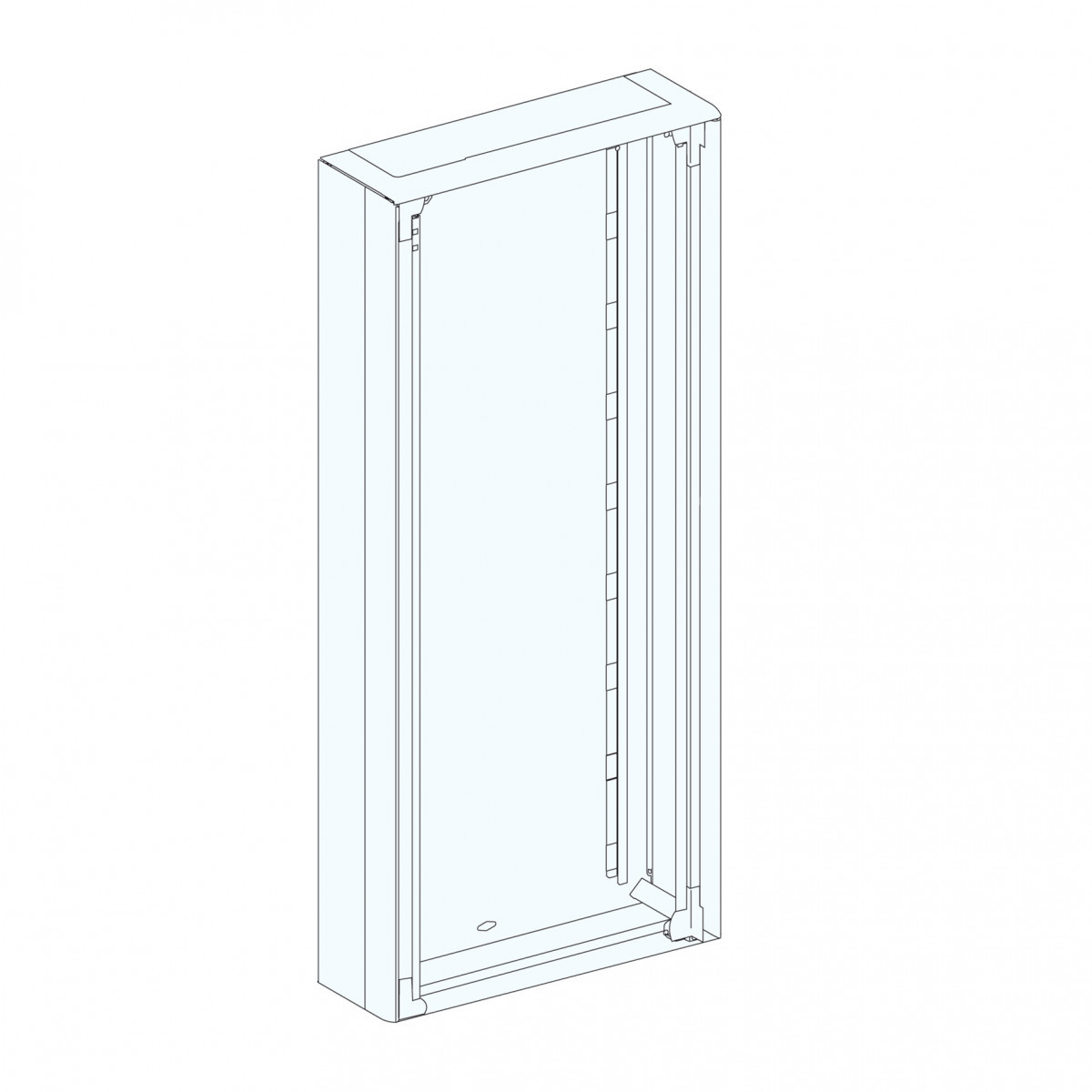 Schneider Electric PrismaSeT Pack250 Wandkast 5 rijen+6m ip30