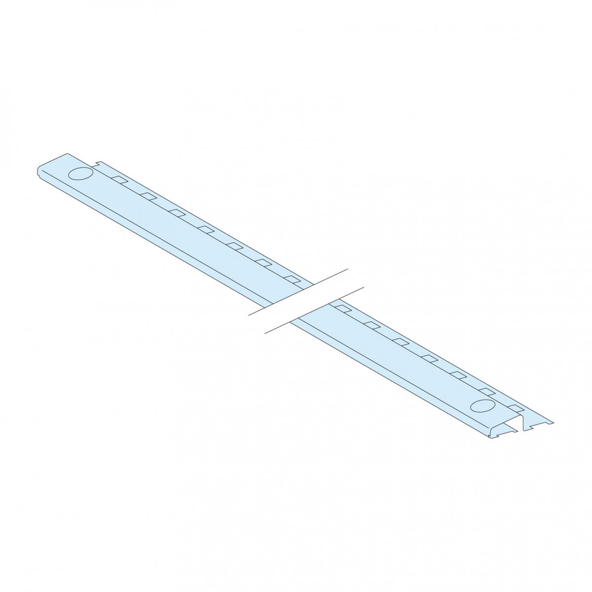 Schneider Electric PrismaSeT Prisma G 2 plaatmontage rails 18M ip30