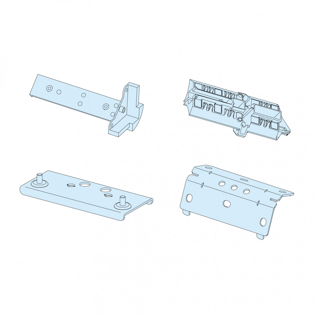 Schneider Electric PrismaSeT Prisma G combinatie accesoires voor ip30