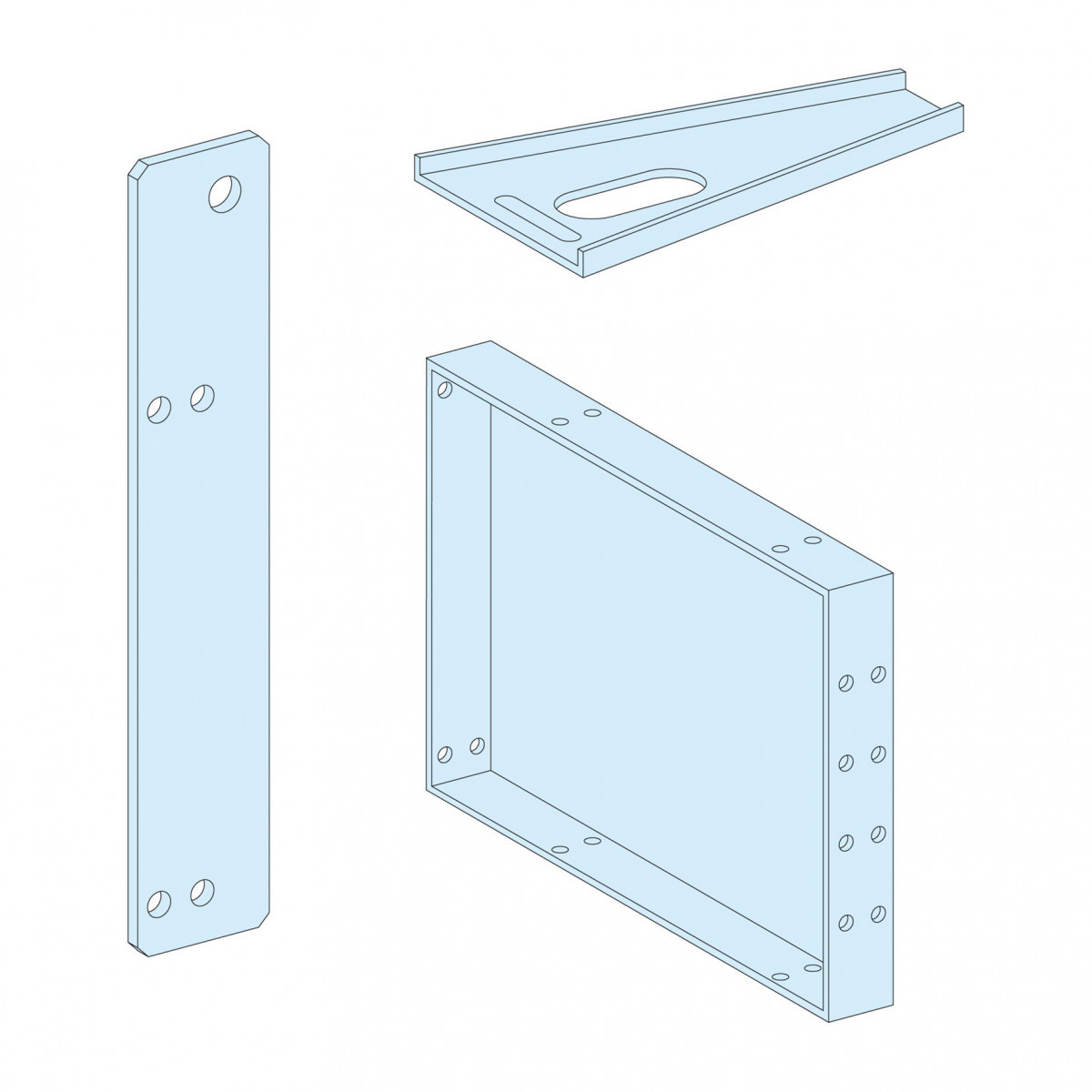 Schneider Electric PrismaSeT Prisma G koppelstuk/sokkel ip55