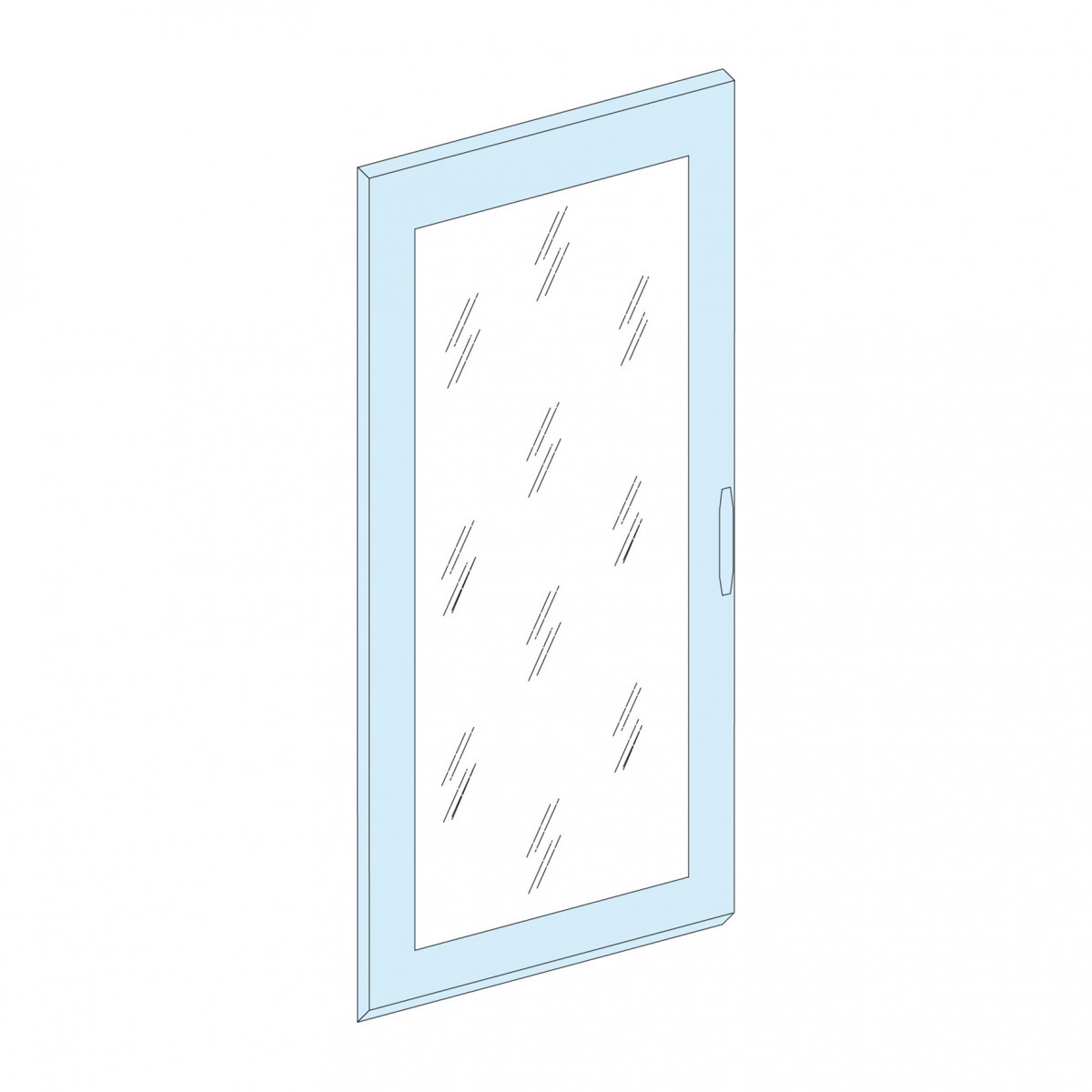 Schneider Electric PrismaSeT Prisma G trans. deur+frame 7M B600 ip55