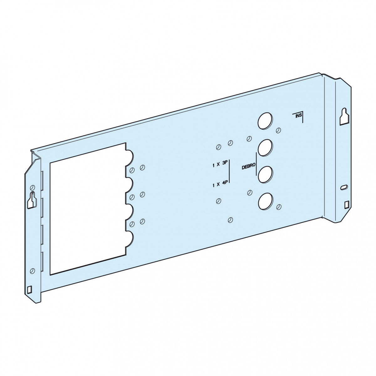 Schneider Electric PrismaSeT Prisma NS250 HZ. V./afs uit+s