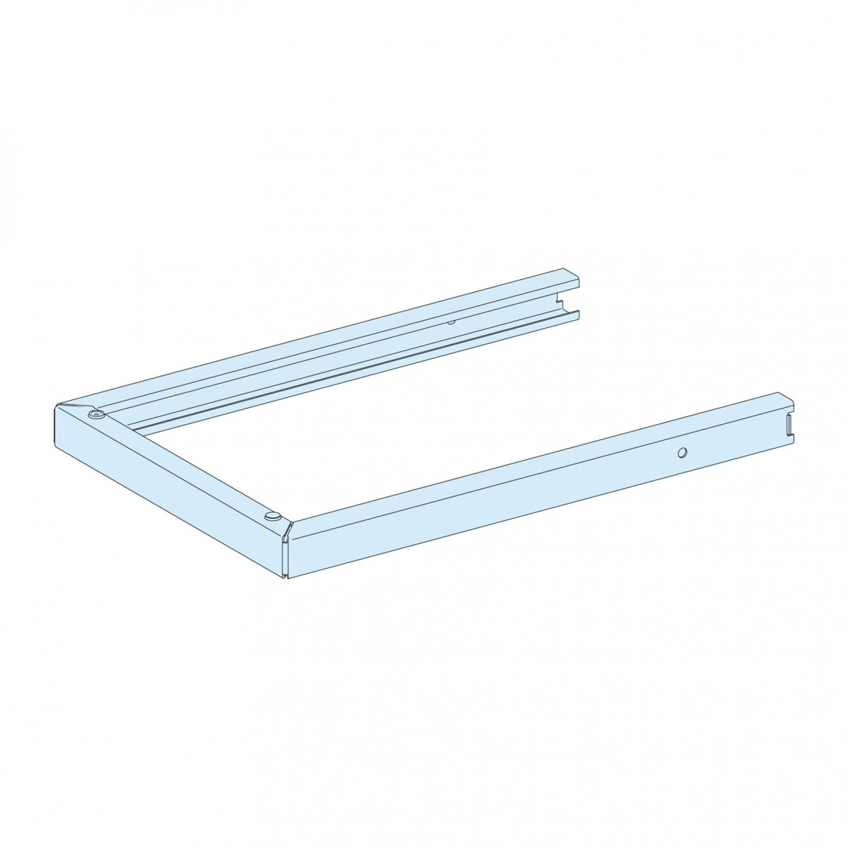 Schneider Electric PrismaSeT Prisma P 2 uiteinden sokkel diepte 600