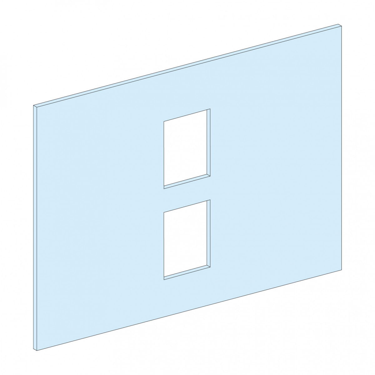 Schneider Electric PrismaSeT Prisma P afdekpl. omschr NSX630 HZ. mot.