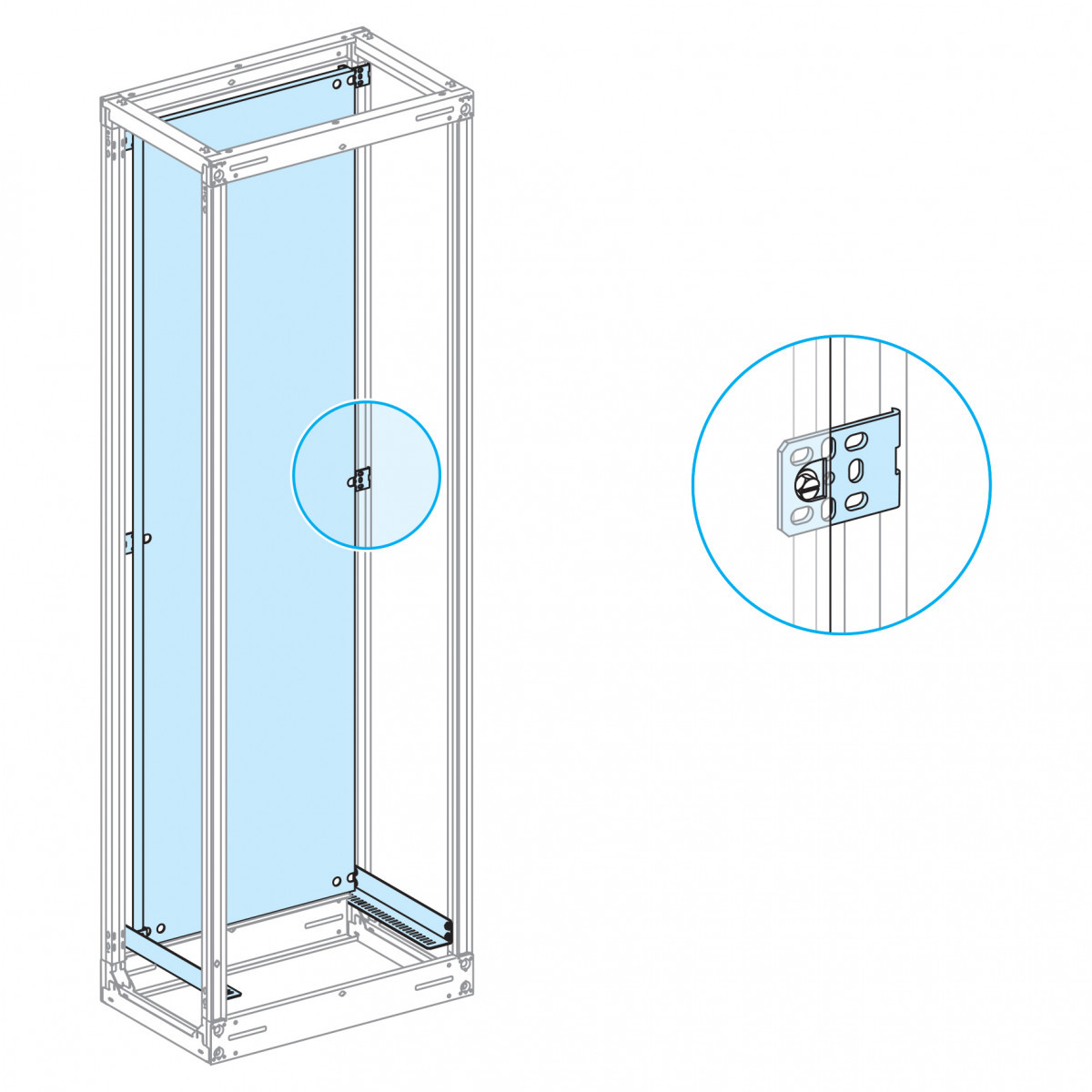 Schneider Electric PrismaSeT Prisma P blindeplaat 36M B800