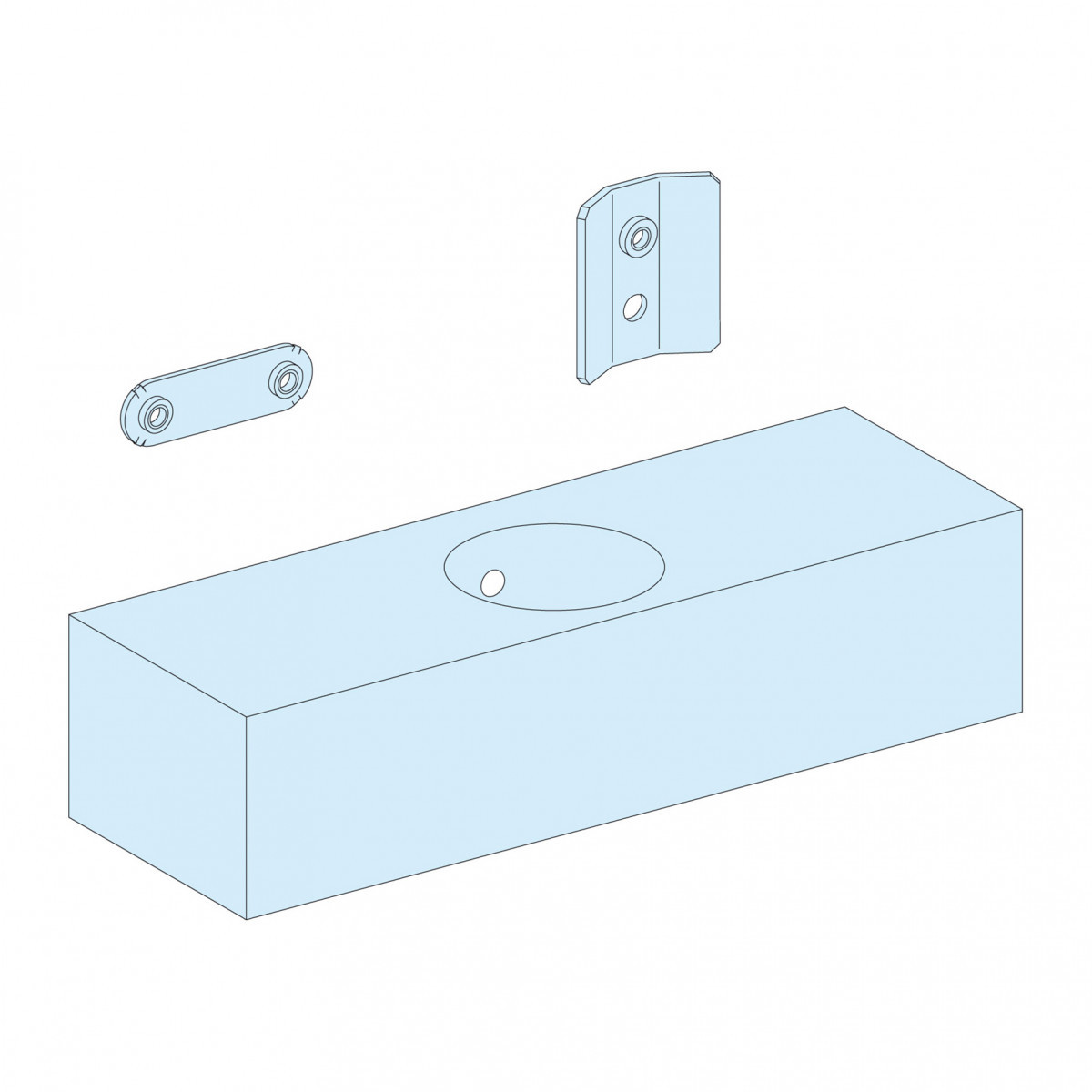 Schneider Electric PrismaSeT Prisma P stabilisatieset