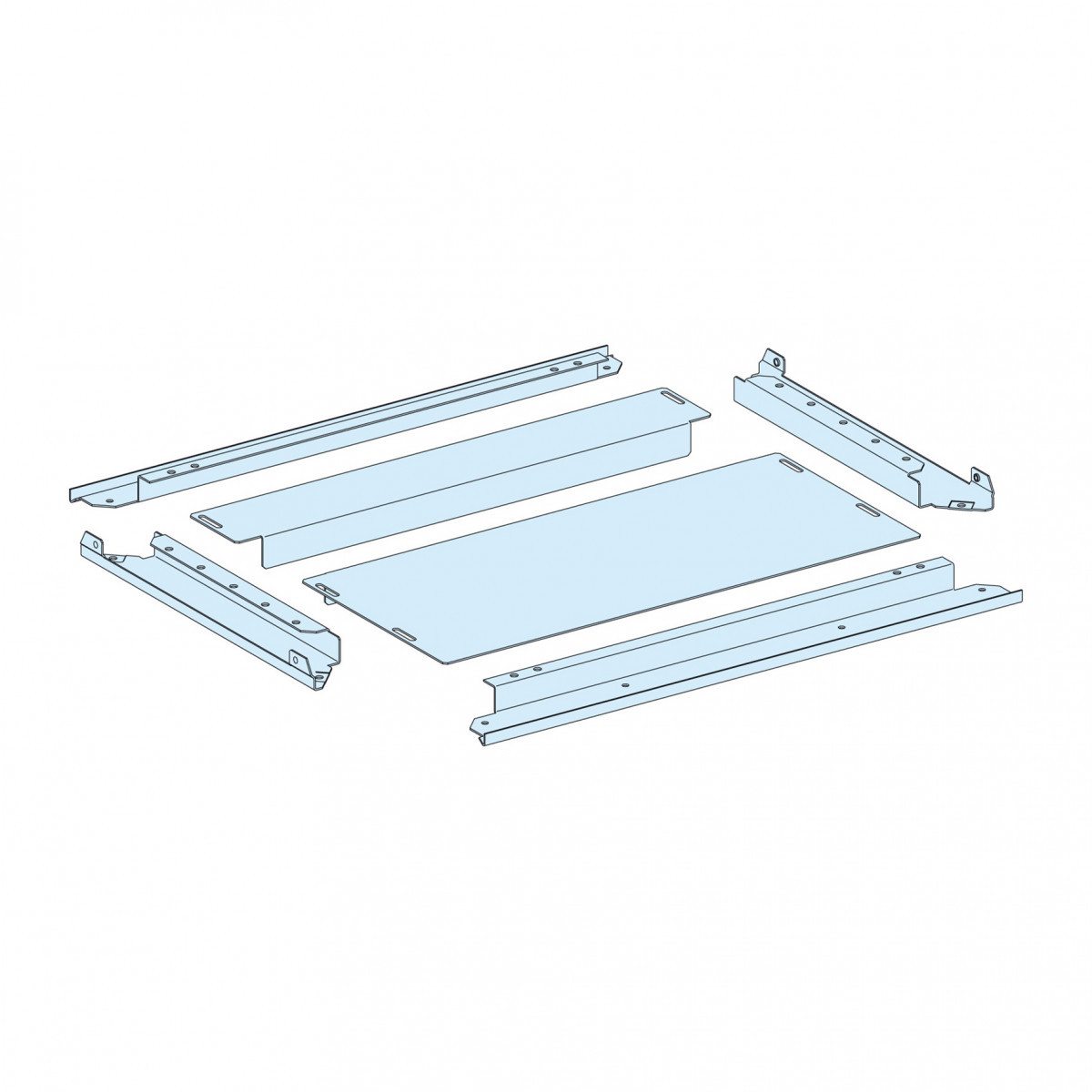 Schneider Electric PrismaSeT Prisma P vol kabeldpl 2D ip30 B800 D400
