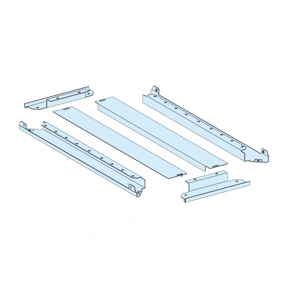 Schneider Electric PrismaSeT Prisma P wartelplaat 2D B300 D600 ip30
