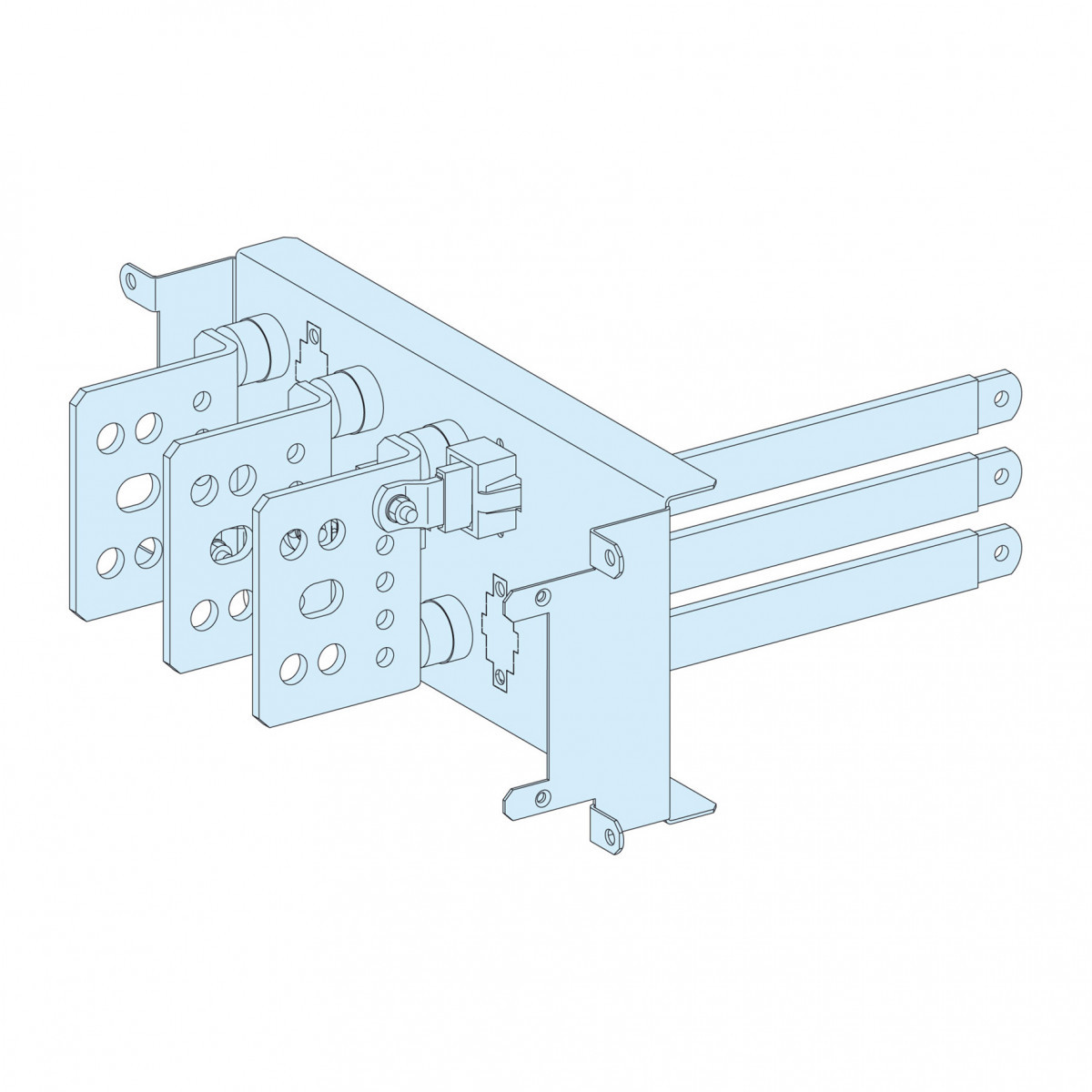 Schneider Electric PrismaSeT Verpl Asl NS250 vast/KR 3P