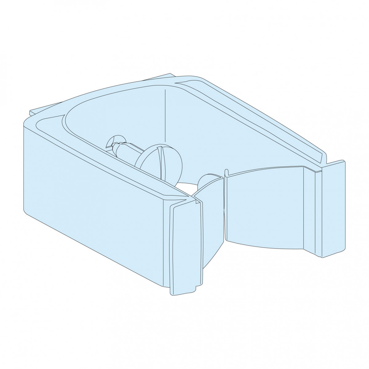 Schneider Electric PrismaSeT VT.Icale kabelstrips (1 ST=12)