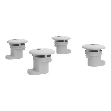 Schneider Electric PrismaSeT XL Prismaset XL, flensslot met sleuf, set van 4