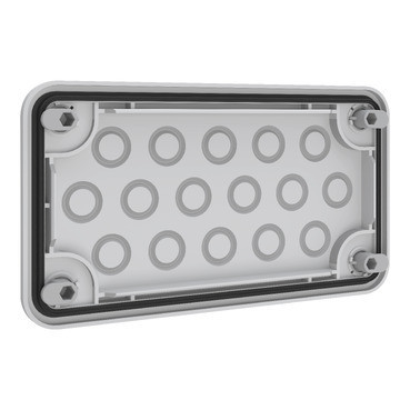 Schneider Electric PrismaSeT XL Prismaset XL, kabelinvoerplaat, 16XM16