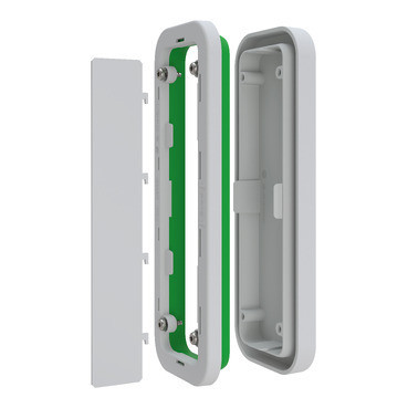 Schneider Electric PrismaSeT XL Prismaset XL, zijdelingse aansluitflens, gaf55, voorgeperforeerd, ip54