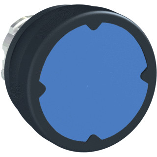 Schneider Electric drukknop ip69k donker blauw,