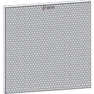 Schneider Electric reflector gepolariseerd 100x100mm
