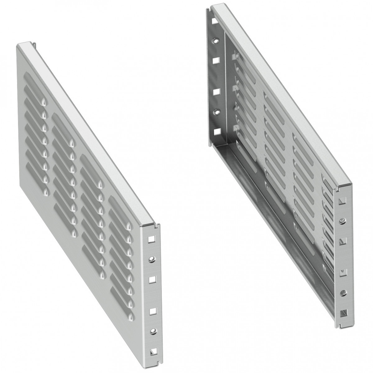 Sarel SS 2 side pan vent. 200x400 304L