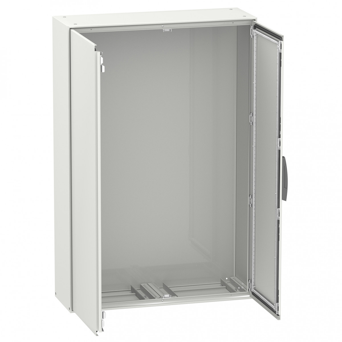 Sarel Spacial deur kast/lessenaar segmentdeur H1600MM B1200MM D20MM staal grijs