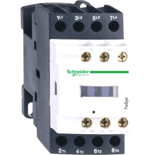 Schneider Electric tesys magneetschakelaar ac 5,5KW 25a ac3 schroefaansluiting 4cont