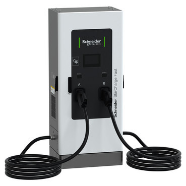 Schneider Electric Schneider StarCharge Fast 60 Starcharge fast DC 60KW snellaadstation met 2 CCS2 connector