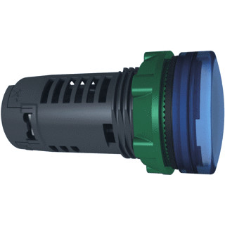 Schneider Electric signaall.monol.24 vacdc blauw