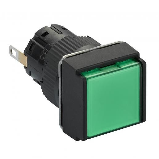 Schneider Electric signaallamp vierk rond groen 24V