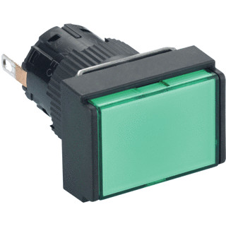 Schneider Electric signaallamp vierkant groen 24V
