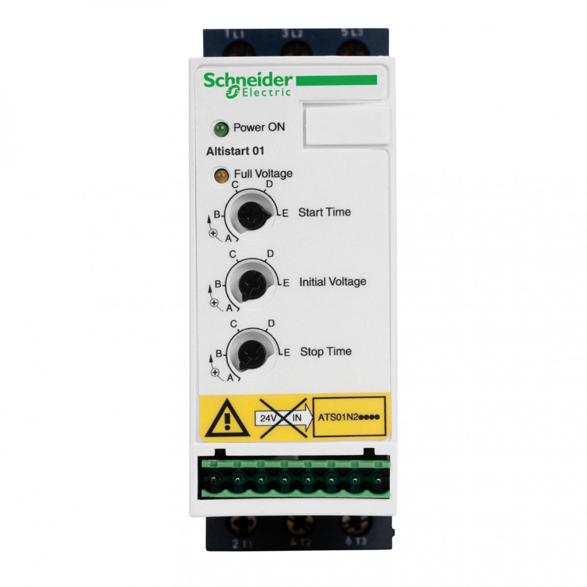Schneider Electric soft-start stop 9a 440 480 V