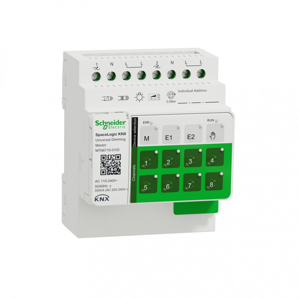 Schneider Electric SpaceLogic KNX Spacelogic KNX universele dim master actor 2 kanaals