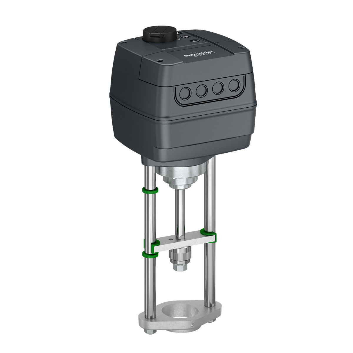 Schneider Electric SpaceLogic PIBCV Valves & Actuators Act (MP4000): elec, prop, NSR, 24 vac, no leads, 4000 N, linear, ip54,