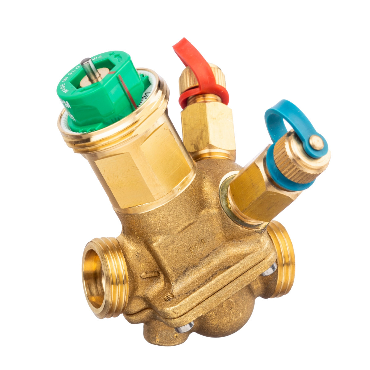 Schneider Electric SpaceLogic PIBCV Valves & Actuators VB: 10 MM (3/8 in), 2W, pi, G ext, 0.03 to 0.15 M3/H (0.13 to 0.66 GPM