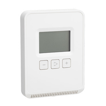 Schneider Electric SpaceLogic™ Living Space Analog & P Temperatuursensor, ruimte, LCD display, analoge uitgangen, mat witte B