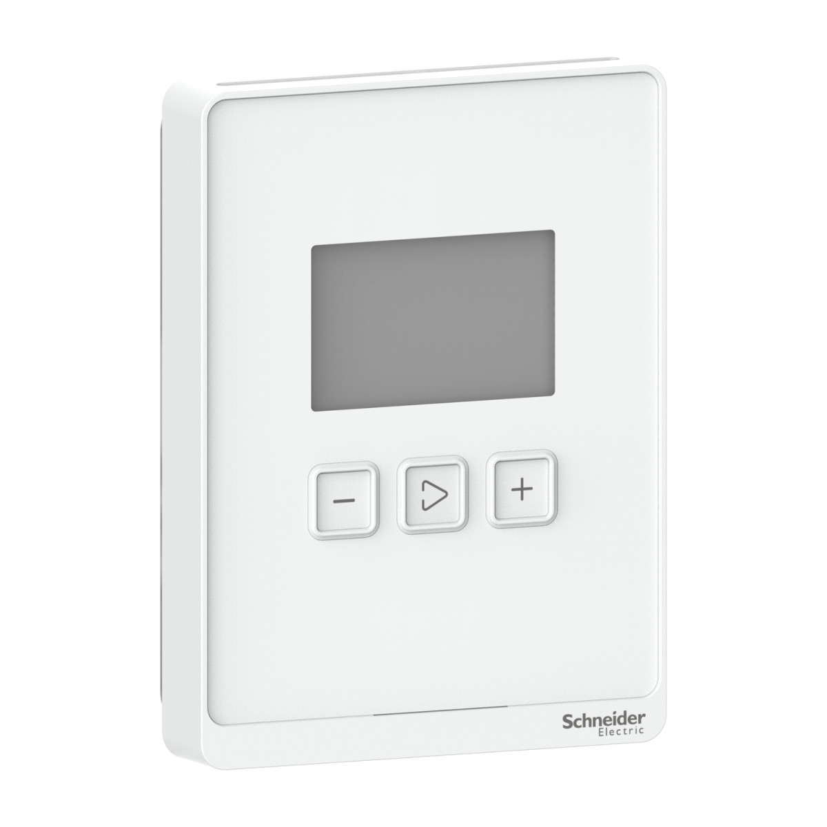Schneider Electric SpaceLogic™ Living Space Analog & P Temperatuursensor, ruimte, LCD display, analoge uitgangen, optimum wit