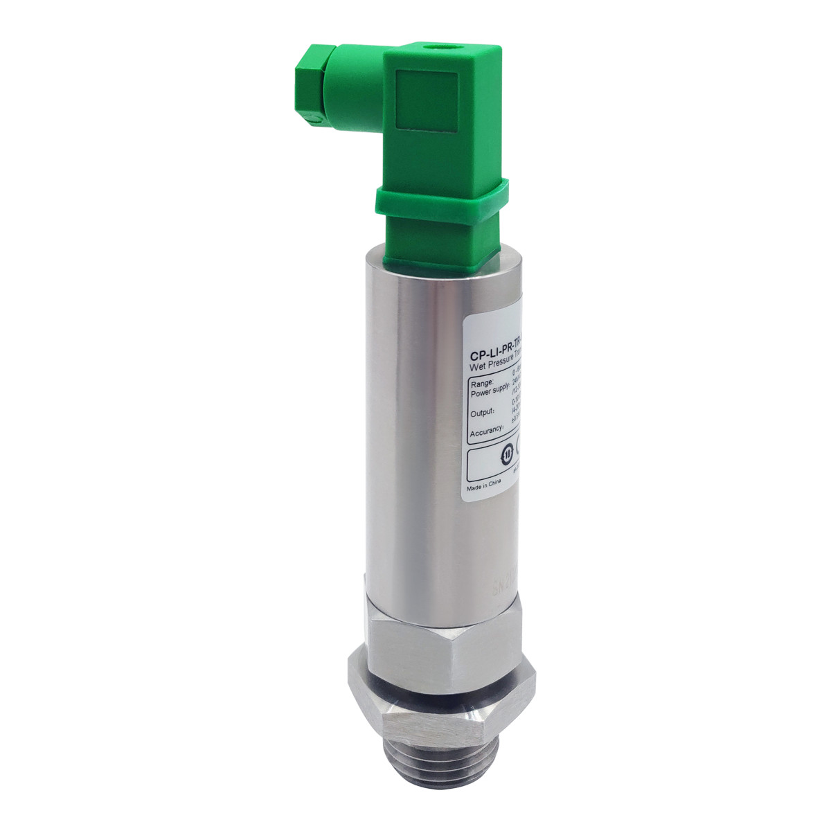 Schneider Electric SpaceLogic™ Pressure Sensors CP-Druktransmitter natte media bereik: 0-1000 kpa, max. druk:2000 kpa