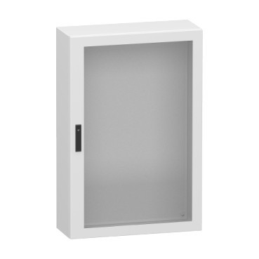 Schneider Electric PanelSeT CRN Glazed Steel door, panelset CRN, without mounting plate, 1200x800x300m
