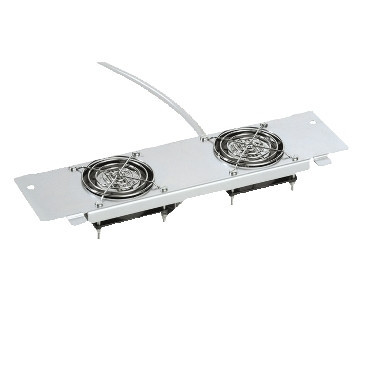 Schneider Electric Spacial SF Afdekplaat 2 ventilat voorgeknipte zone
