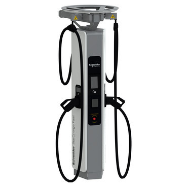 Schneider Electric starcharge fast DC dispenser 400 A CCS2 + CCS2 kabellengte 4,1M met creditcardlezer