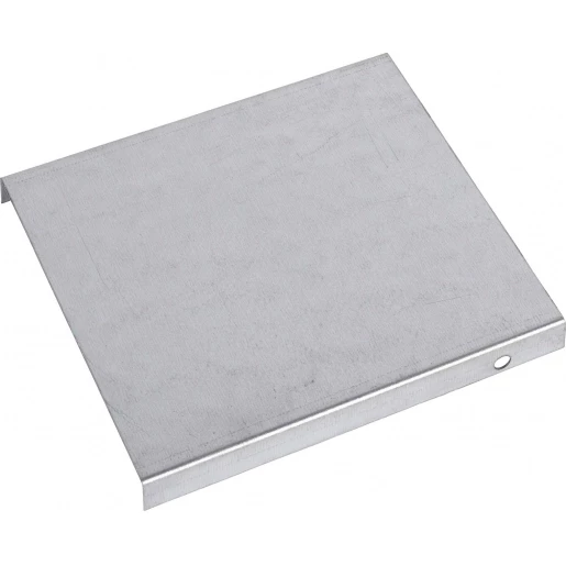 Stago KG281 deksel bocht 90&deg; 200MM dekselklem bandverzinkt (sendzimir verzinkt) en gecoat wit ral 1013