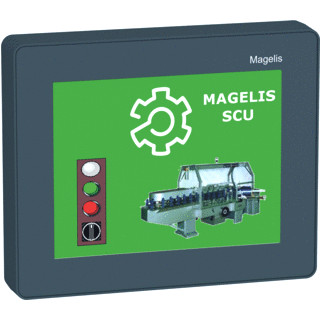 Schneider Electric stu3.5" front module W/O mark on overlay