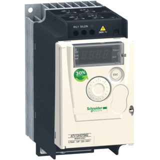 Schneider Electric atv12 0.75KW 240V driefase koellichaam