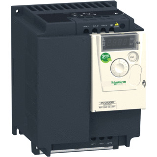 Schneider Electric atv12 3KW 240V driefase koellichaam