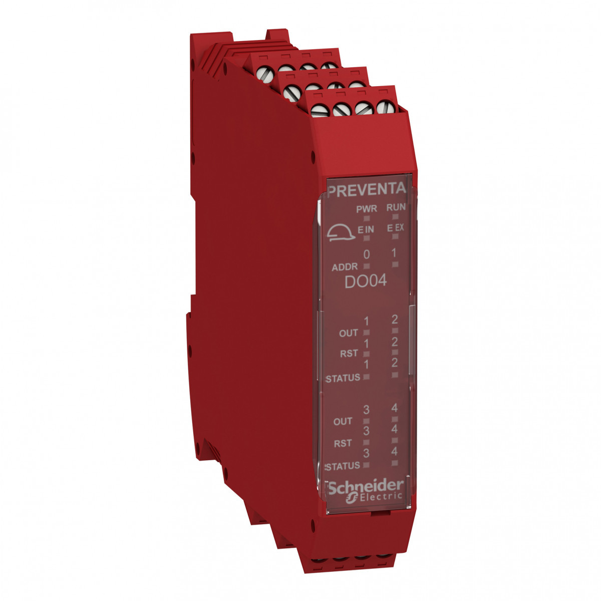 Schneider Electric mod.4 digit uitg.(dubbel) schroefconn