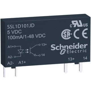 Schneider Electric 1 phase SSR 48VDC 100ma 12VDC