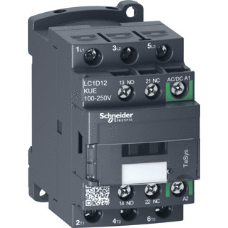 Schneider Electric tesys magneetschakelaar ac/DC 5,5KW 12a ac3 schroefaansluiting 3cont